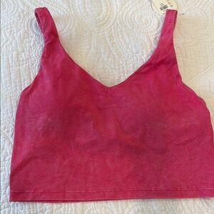 Vibrant Pink Sports Bra